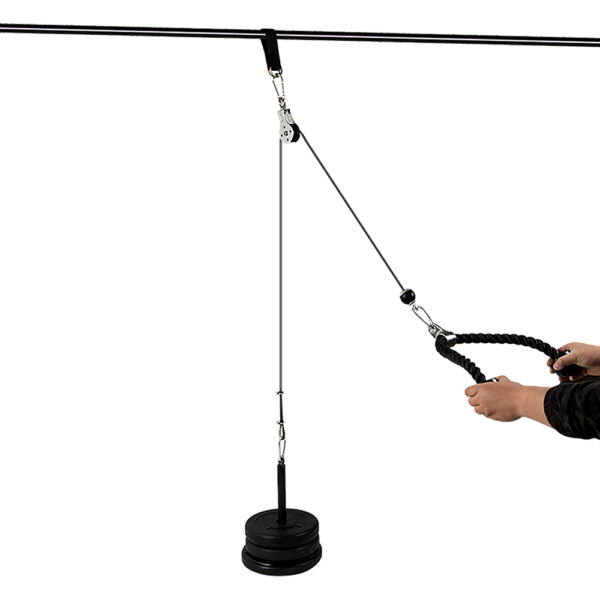 Pulley System Cable Attachment Pull Down Machine DIY Home Gym Workout Kit | Fitness Equipment Store