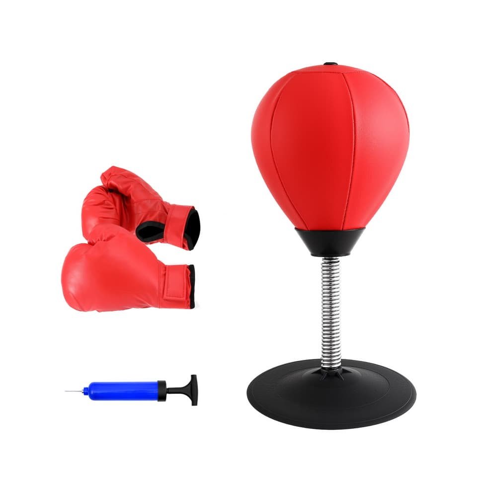 Everfit Desktop Punching Boxing Bag Stand Set with Pump Swivel Speed Balls 1 Everfit Desktop Punching Boxing Bag Stand Set with Pump Swivel Speed Balls