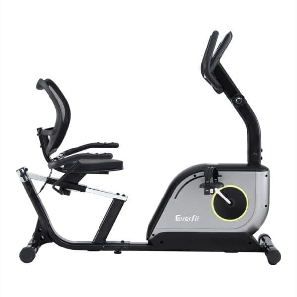 Everfit Recumbent Exercise Bike Magnetic Cycling Mesh Chair 120kg Loading | Fitness Equipment Store