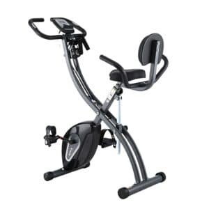 Everfit Folding Exercise Bike Magnetic X-Bike Aerobic Trainer Indoor Cycling | Fitness Equipment Store