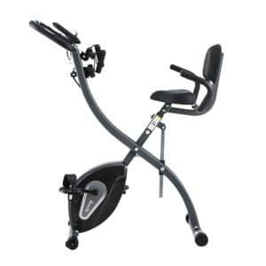 Everfit Folding Exercise Bike Magnetic X-Bike Aerobic Trainer Indoor Cycling | Fitness Equipment Store