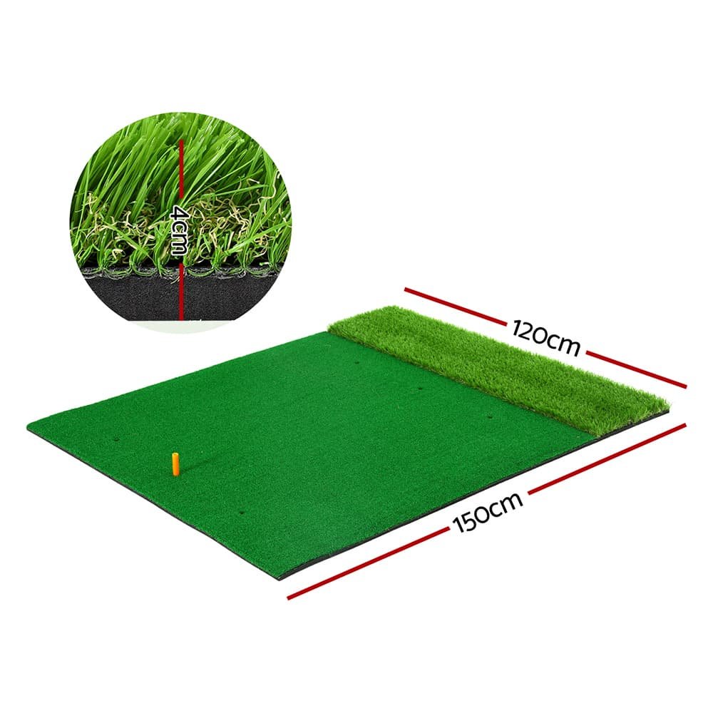 Everfit Golf Hitting Mat Portable Driving Range Practice Training Aid 2 in 1 2 Everfit Golf Hitting Mat Portable Driving Range Practice Training Aid 2 in 1 - Image 2