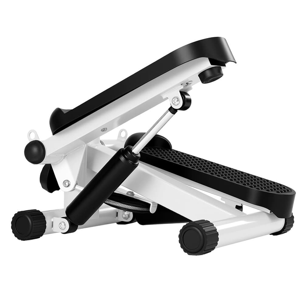 Everfit Mini Stepper with Resistance Rope Aerobic for Exercise Compact Home Workout White 3 Everfit Mini Stepper with Resistance Rope Aerobic for Exercise Compact Home Workout White - Image 3