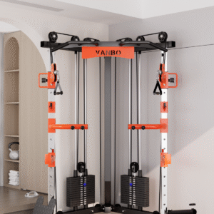 SmartFit C1 Max Multi Functional Cable Crossover Station 130kgs Pin Loaded Machine with attachment