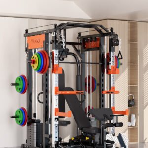 130kgs pin loaded SmartFit M1 Ultra Leg Press and Chest Fly Multi Functional Training Smith Machine Home Gym