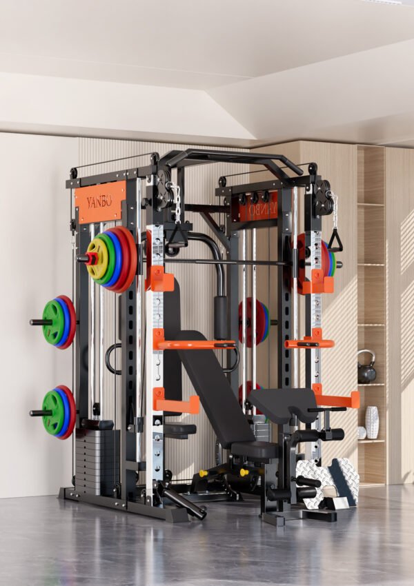 130kgs pin loaded SmartFit M1 Ultra Leg Press and Chest Fly Multi Functional Training Smith Machine Home Gym | Fitness Equipment Store