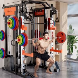 130kgs pin loaded SmartFit M1 Ultra Leg Press and Chest Fly Multi Functional Training Smith Machine Home Gym | Fitness Equipment Store