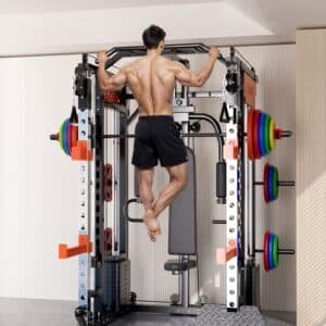 130kgs pin loaded SmartFit M1 Ultra Leg Press and Chest Fly Multi Functional Training Smith Machine Home Gym | Fitness Equipment Store