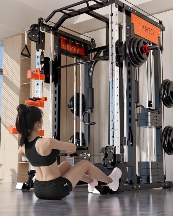 130kgs pin loaded SmartFit M1 Ultra Leg Press and Chest Fly Multi Functional Training Smith Machine Home Gym | Fitness Equipment Store