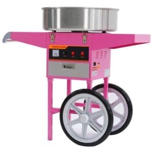Samland Commercial Fairy Floss Machine with Wheeled Cart 2 Samland Commercial Fairy Floss Machine with Wheeled Cart | Fitness Equipment Store