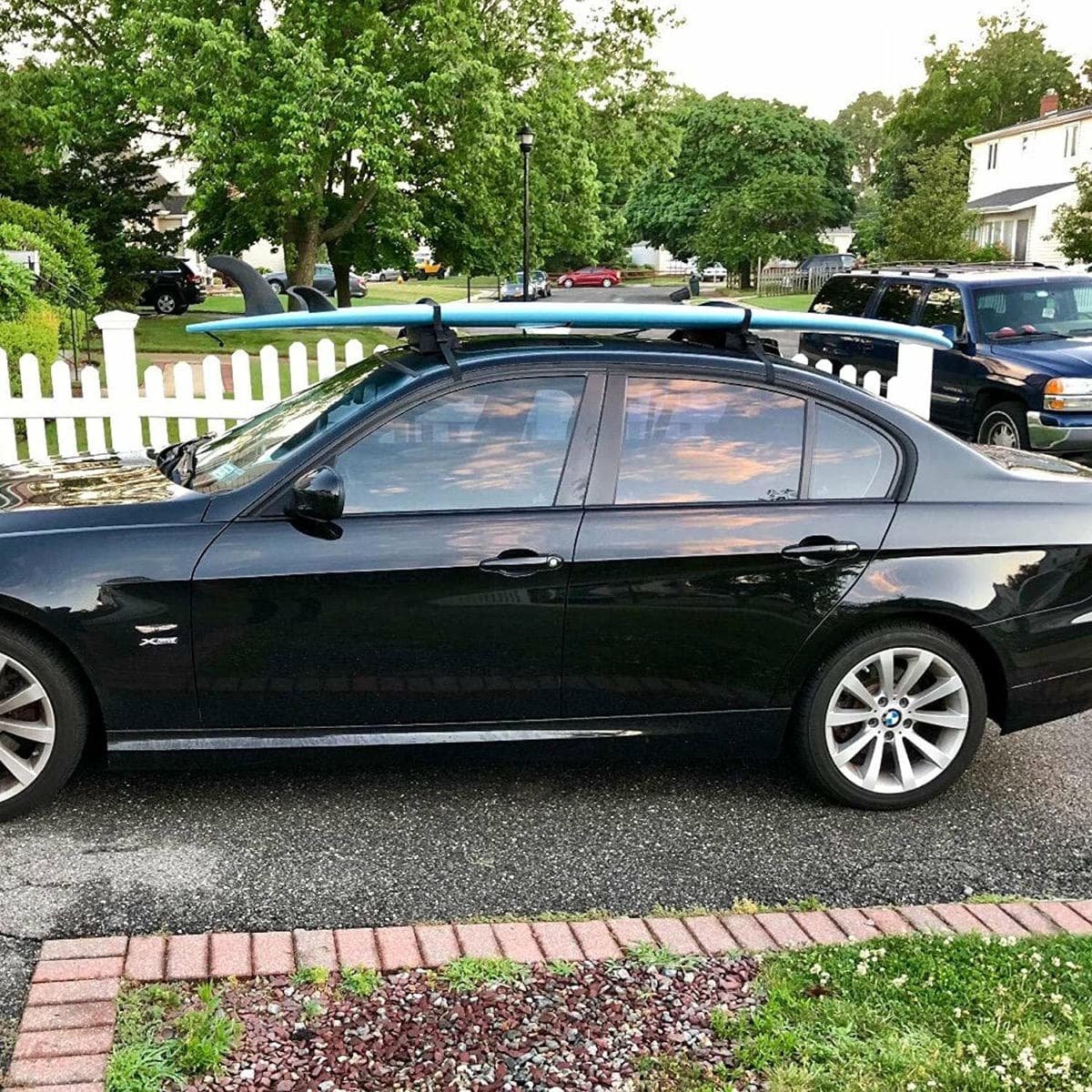 Samland Pair of Universal Soft Roof Rack Kayak Surfboard Universal for Car SUV(SRR600) 4 Samland Pair of Universal Soft Roof Rack Kayak Surfboard Universal for Car SUV(SRR600) - Image 4