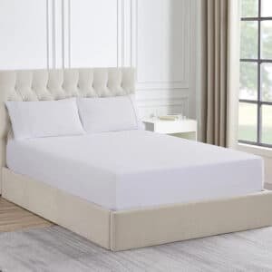 Ddecor Home 1500 Thread count Premium Cotton Blend Snow Queen Combo Set by Ddecor Home