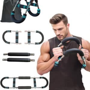Twister Arm Trainer for Men & WomenÔºå60-110lb Adjustable Arm & Chest Workout EquipmentÔºåPortable Home Gym Strength Training Machine for Full-Body Toning & Muscle Building