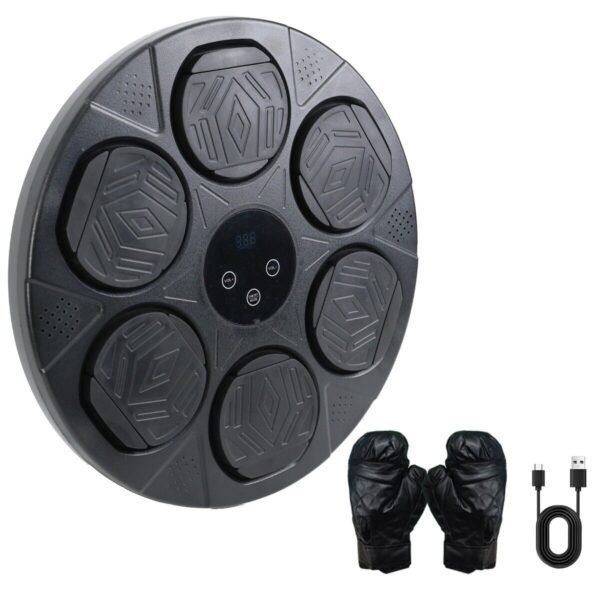 Bluetooth Smart Punching Bag Wall Pad 9 Speeds w/ Gloves | Fitness Equipment Store