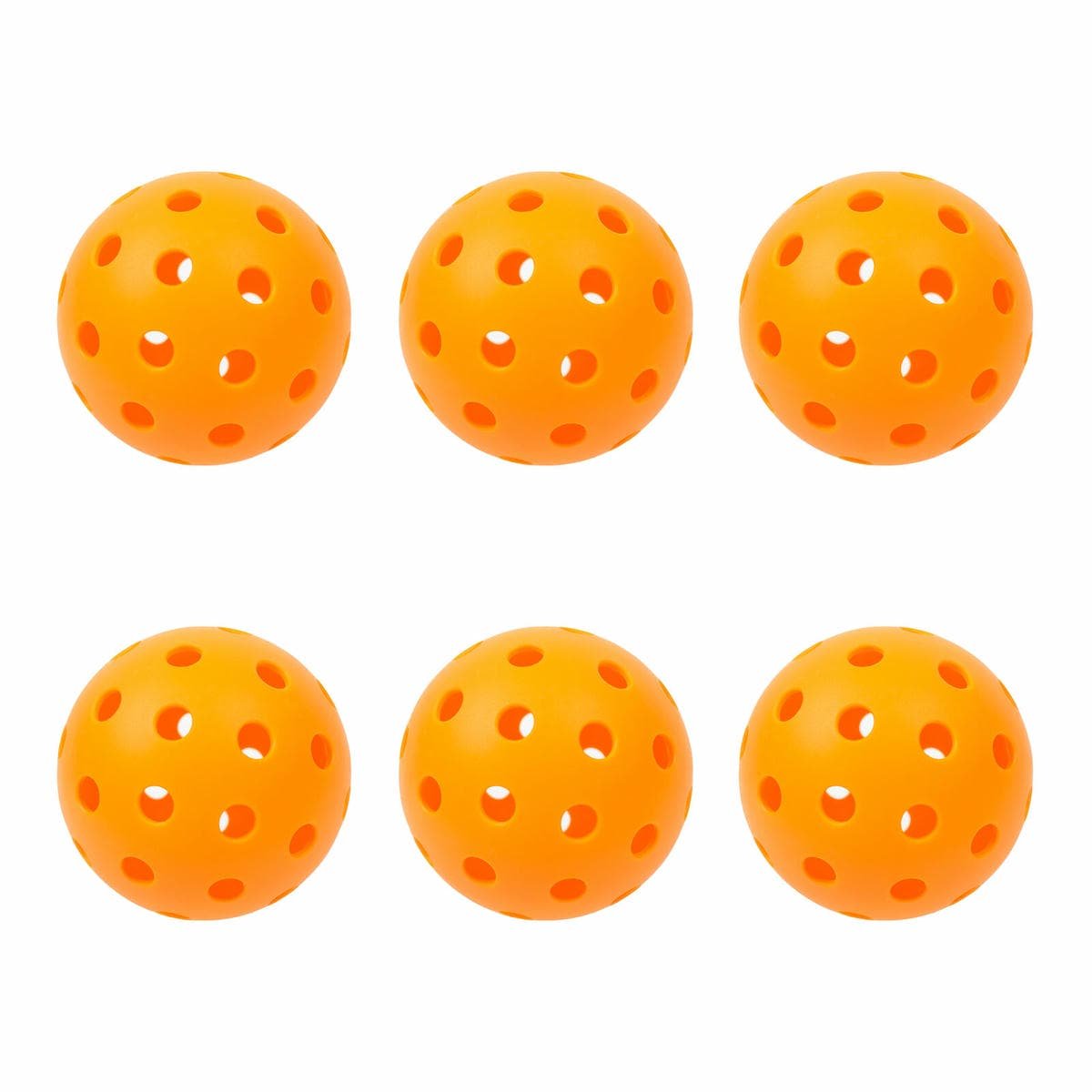 Precision Aerodynamic 40 Hole Design Pickleball Ball - 6 pack 4 Precision Aerodynamic 40 Hole Design Pickleball Ball - 6 pack - Image 4