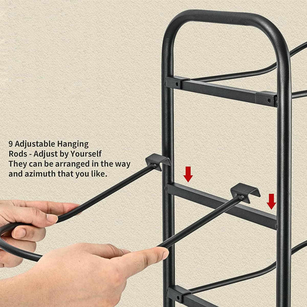 V201-FCA7555BL8AU-208709-02.jpg Basketball Soccer Storage Rack Sport Ball Organizer Ball Holder Display Stand With Basket | Fitness Equipment Store