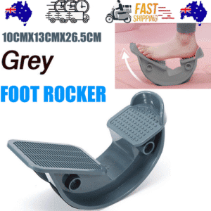 GREY Calf Massage Plantar Foot Rocker Stretch Board Ankle Pedal Stretcher Calf Pain | Fitness Equipment Store