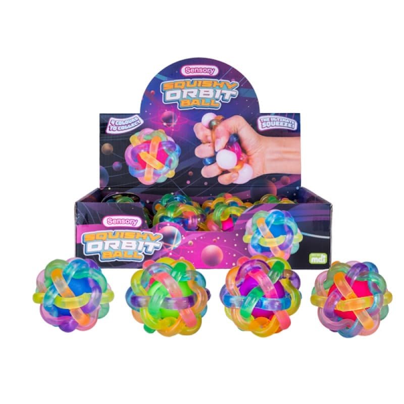 Sensory Squishy Orbit Ball 1 Sensory Squishy Orbit Ball
