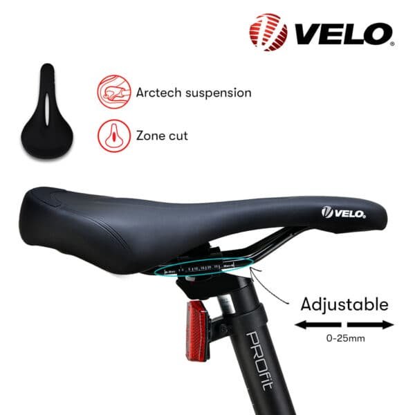 2023 Valk MX7 Electric Bike Medium frame Mountain ebike, Black and Red | Fitness Equipment Store