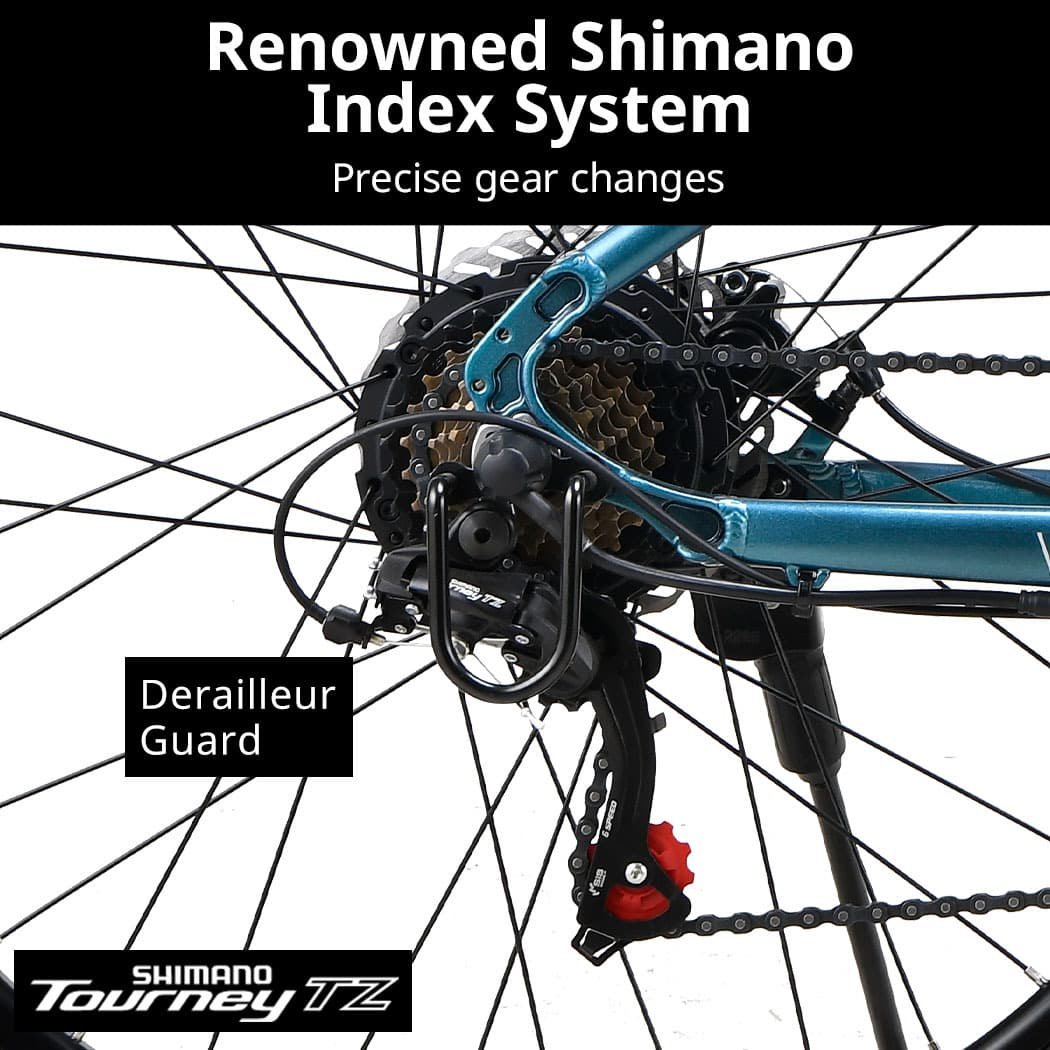 VALK Vortex 3 Electric Bike, Medium Frame Mountain ebike, Metallic Teal 10 VALK Vortex 3 Electric Bike, Medium Frame Mountain ebike, Metallic Teal - Image 10