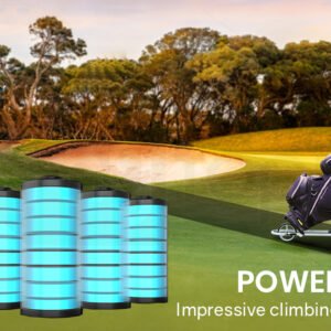 THOMSON 12V 24Ah Lithium Battery for Thomson Golf Buggy Trolley | Fitness Equipment Store