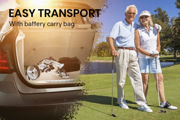 THOMSON 12V 24Ah Lithium Battery for Thomson Golf Buggy Trolley | Fitness Equipment Store