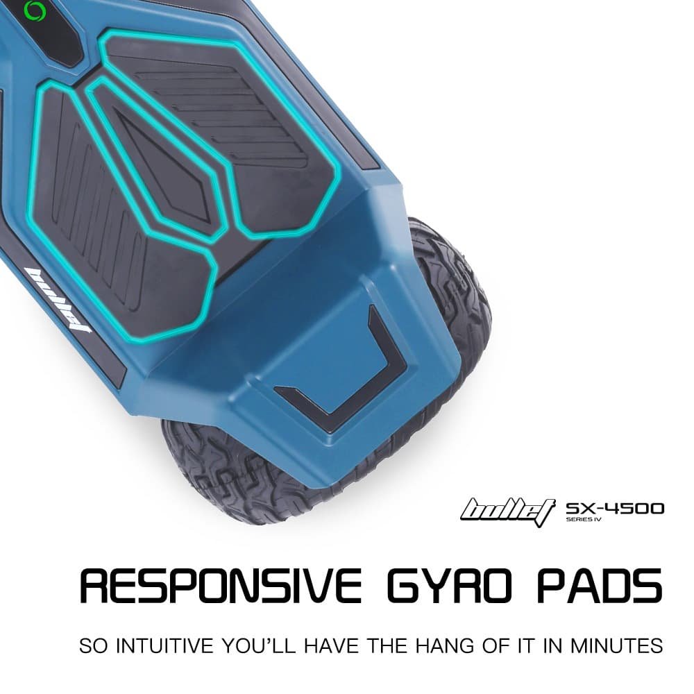 Bullet SX-4500 Hoverboard Scooter, 8.5" Wheels, 700W Brushless, Superior Self Balancing System, UL Certified, LED Lights, Carry Bag, Navy Blue 9 Bullet SX-4500 Hoverboard Scooter, 8.5" Wheels, 700W Brushless, Superior Self Balancing System, UL Certified, LED Lights, Carry Bag, Navy Blue - Image 9