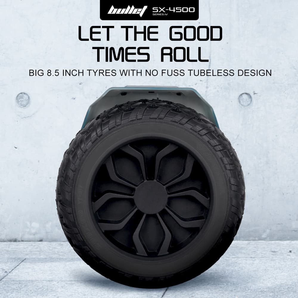 Bullet SX-4500 Hoverboard Scooter, 8.5" Wheels, 700W Brushless, Superior Self Balancing System, UL Certified, LED Lights, Carry Bag, Navy Blue 10 Bullet SX-4500 Hoverboard Scooter, 8.5" Wheels, 700W Brushless, Superior Self Balancing System, UL Certified, LED Lights, Carry Bag, Navy Blue - Image 10