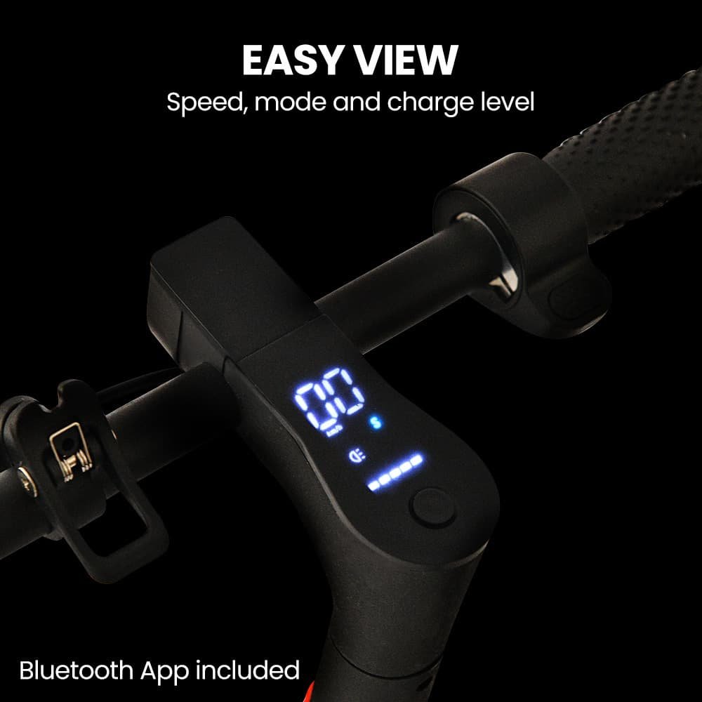 ALPHA Urban 10 Electric Scooter, 35km/h, Suspension, 35km Range, 10-Inch Wheels, Brushless Motor, Free APP, Motorised Commuter eScooter for Adults, Grey 7 ALPHA Urban 10 Electric Scooter, 35km/h, Suspension, 35km Range, 10-Inch Wheels, Brushless Motor, Free APP, Motorised Commuter eScooter for Adults, Grey - Image 7