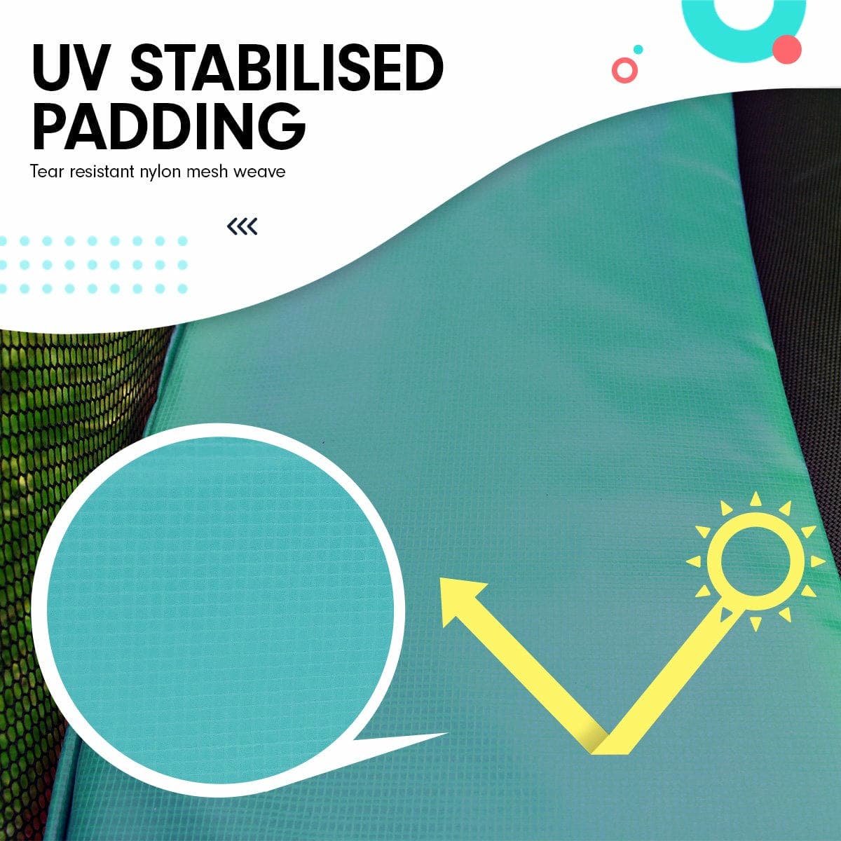 V240-TRA-KAH-06-GN-BB-68237-03.jpg Kahuna 6ft Outdoor Round Green Trampoline With Safety Enclosure And Basketball Hoop Set | Fitness Equipment Store