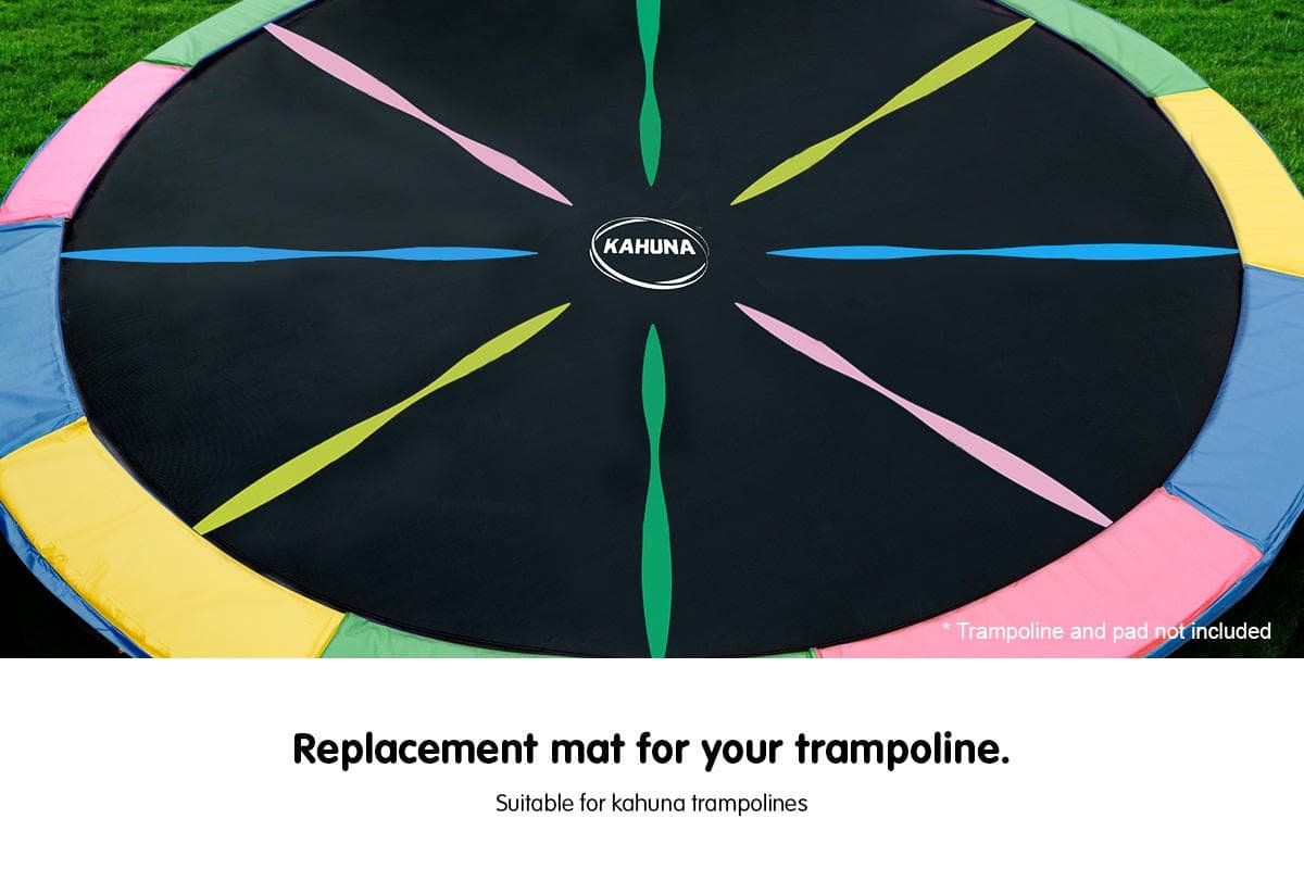 Kahuna 12ft Trampoline Replacement Spring Mat - Rainbow 3 Kahuna 12ft Trampoline Replacement Spring Mat - Rainbow - Image 3