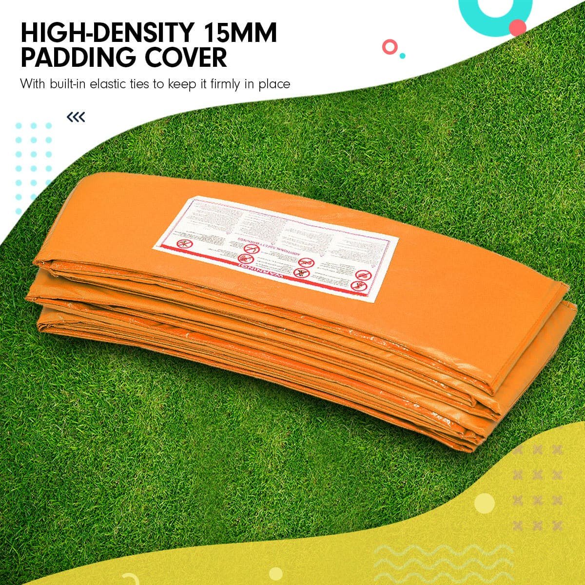 Kahuna Replacement Oval Trampoline Pad / Spring Cover 2 Kahuna Replacement Oval Trampoline Pad / Spring Cover - Image 2