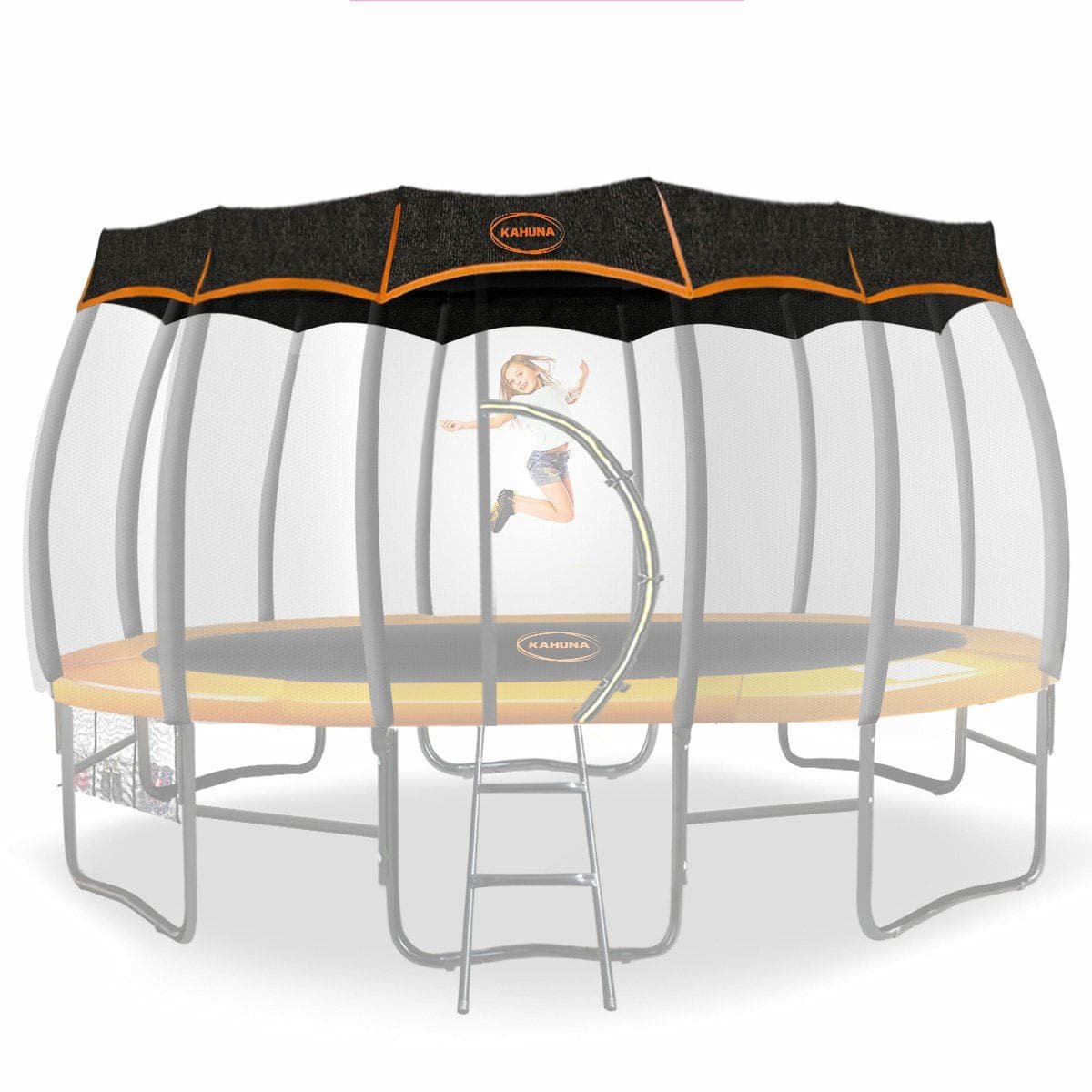 Kahuna 14ft Removable Twister Trampoline Roof Shade Cover 1 Kahuna 14ft Removable Twister Trampoline Roof Shade Cover