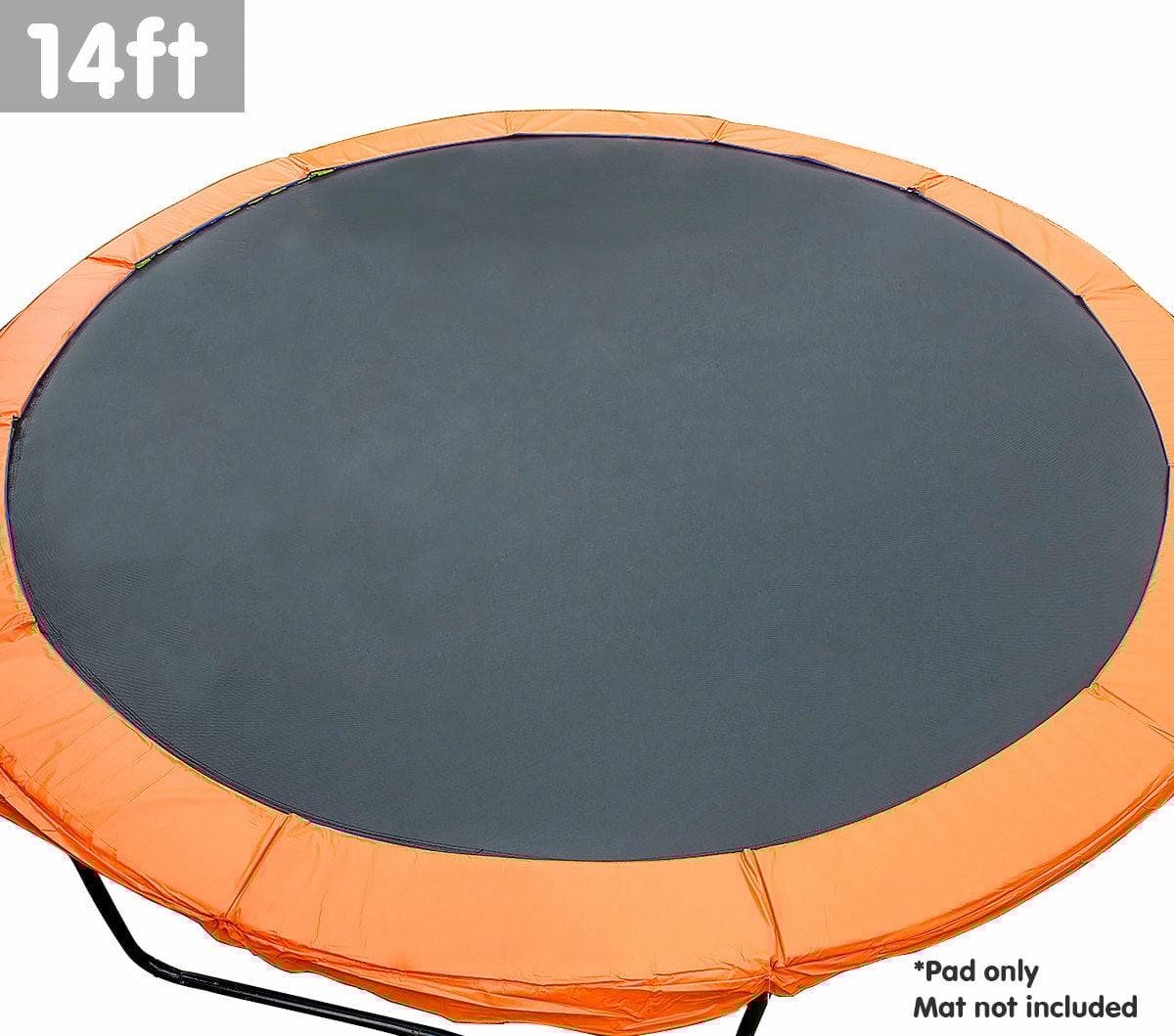 Kahuna 14ft Trampoline Replacement Pad Round - Orange 2 Kahuna 14ft Trampoline Replacement Pad Round - Orange - Image 2