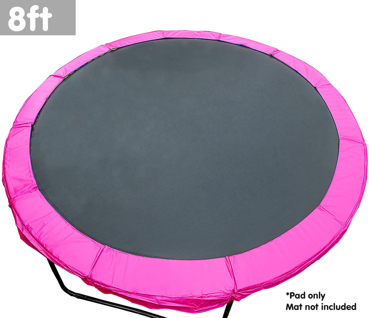 Kahuna 8ft Trampoline Replacement Pad Round - Pink 2 Kahuna 8ft Trampoline Replacement Pad Round - Pink - Image 2