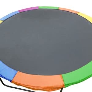 Kahuna 12ft Trampoline Replacement Pad Round - Rainbow