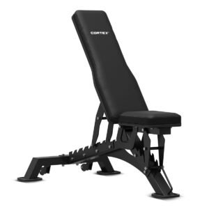 CORTEX PR4 Folding Power Rack with 100kg Olympic Tri-Grip Weight, Bar and Bench Set | Fitness Equipment Store