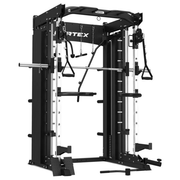 CORTEX SM26 Multi Gym with 100kg Olympic Tri-Grip Weight, Bar and Bench Set | Fitness Equipment Store