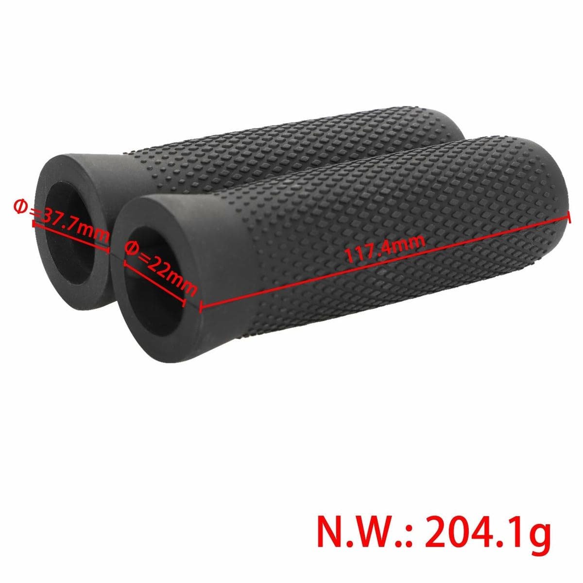 Silicone Handbar Cover for Ninebot Es Scooters - Gray Pair 4 Silicone Handbar Cover for Ninebot Es Scooters - Gray Pair - Image 4