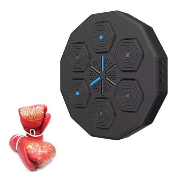 Smart Wall-Mounted Boxing Trainer With Adult Gloves - With Children Gloves | Fitness Equipment Store