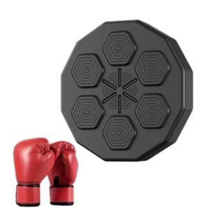 Smart Wall-Mounted Boxing Trainer With Adult Gloves - With Children Gloves | Fitness Equipment Store