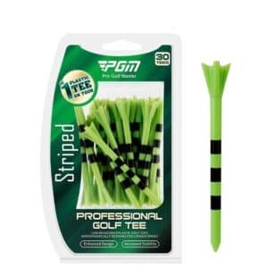 30-pack Golf Ball Tees with Limit Scale Line - Green 83mm - Qt027-White | Fitness Equipment Store