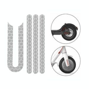 Reflective Sticker for Xiaomi Mijia M365 Pro Scooter - White