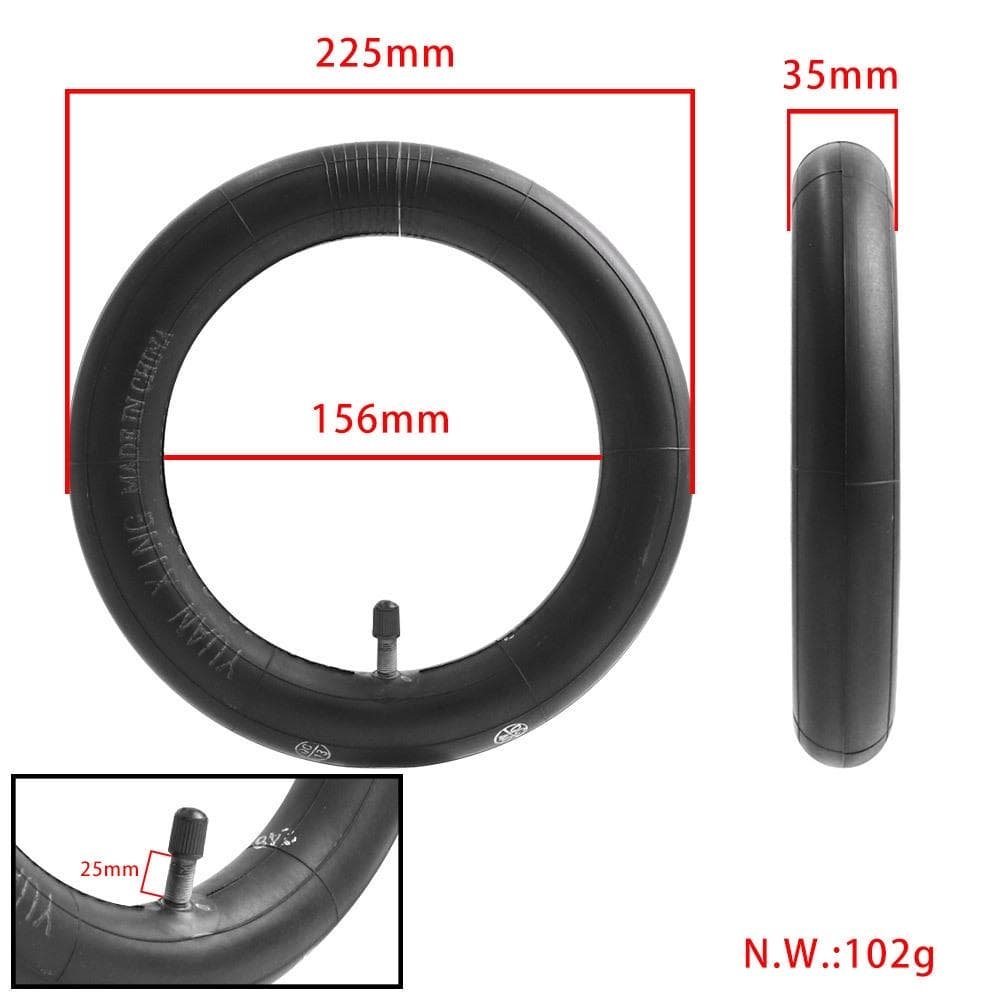 10 Pneumatic Tire for Ninebot F20 / 25 / 30 / 40 Electric Scooter - Inner Tire 14 10 Pneumatic Tire for Ninebot F20 / 25 / 30 / 40 Electric Scooter - Inner Tire - Image 14