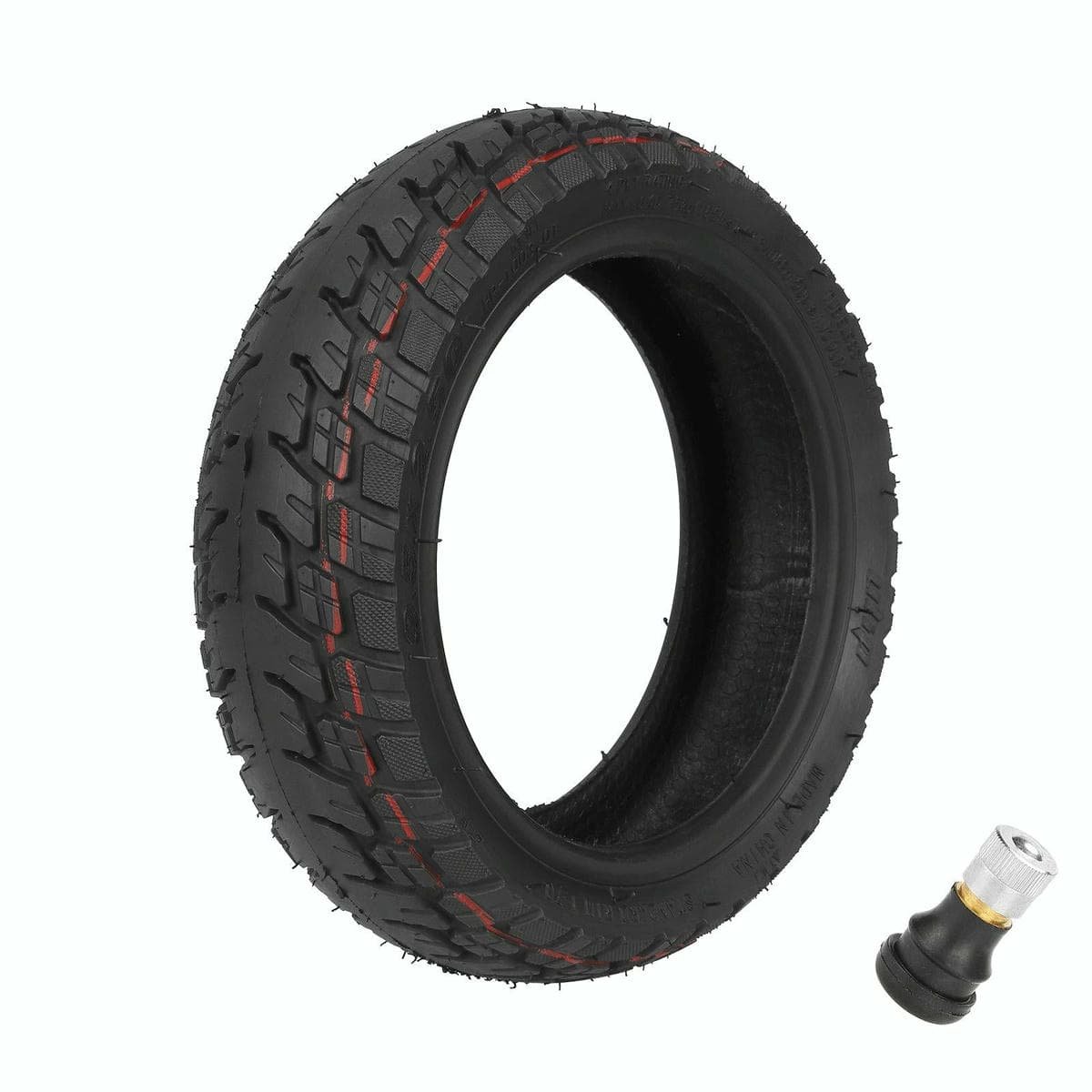 Off-road Tubeless Tire for Electric Scooters - 9.5x2.5 Inch with Gas Nozzle 2 Off-road Tubeless Tire for Electric Scooters - 9.5x2.5 Inch with Gas Nozzle - Image 2