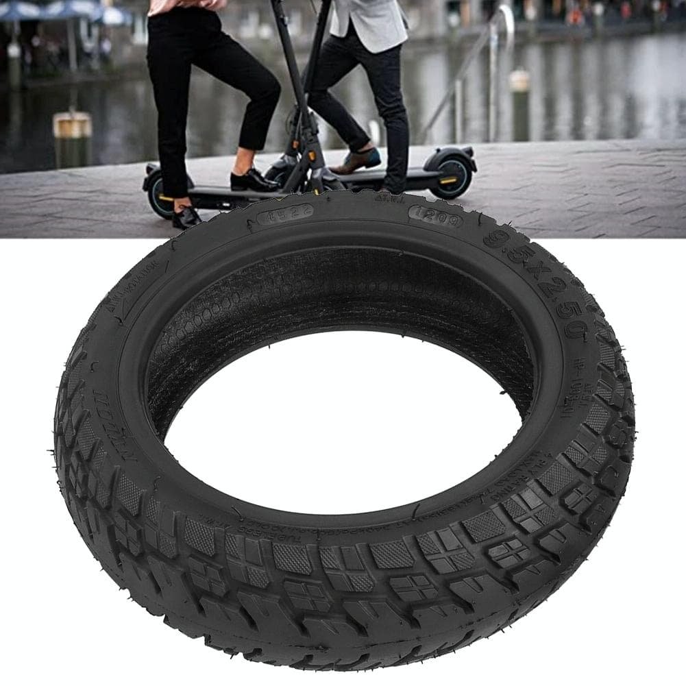 Off-road Tubeless Tire for Electric Scooters - 9.5x2.5 Inch with Gas Nozzle 7 Off-road Tubeless Tire for Electric Scooters - 9.5x2.5 Inch with Gas Nozzle - Image 7
