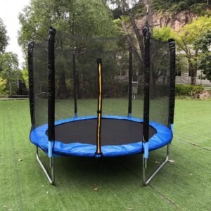 6 Pole Outdoor Trampoline Safety Net 1.5M Diameter Jump Pad | Fitness Equipment Store
