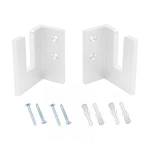 Wall Mount for 1 Pair of Four-wheel Skateboards