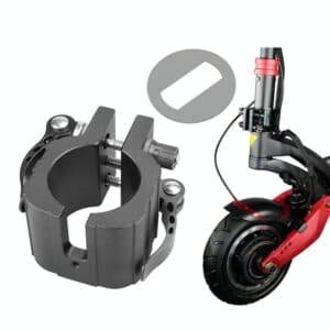 Foldable Clamp with Pad for Electric Scooter - Black