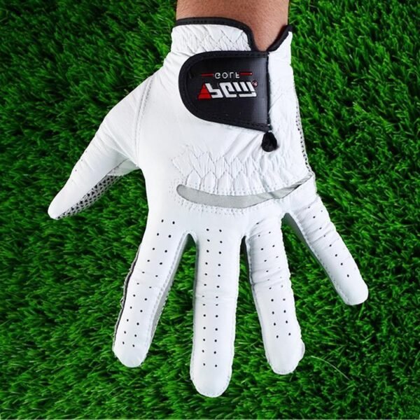 Sheepskin Anti-slip Golf Gloves - Left Hand Size 27# | Fitness Equipment Store